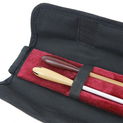 Baton Case - Takt Black Fabric Wrap Around